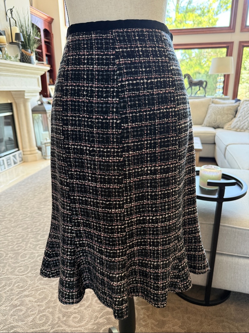 Charles Gray London Tweed Skirt Size 6